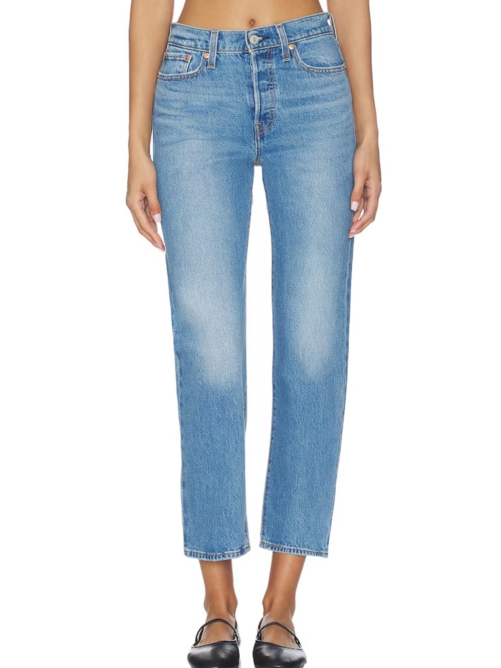 Levi’s Wedgie Straight Blue Jeans
